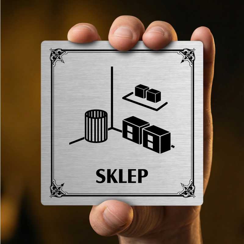 Sklep, 148x148mm, bílá, Nebraska